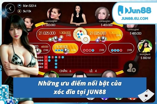 Xóc Đĩa Jun88 – Trò Chơi Dân Gian Hấp Dẫn Tại Nhà Cái JUN88 Khám phá xóc đĩa trực tuyến tại JUN88